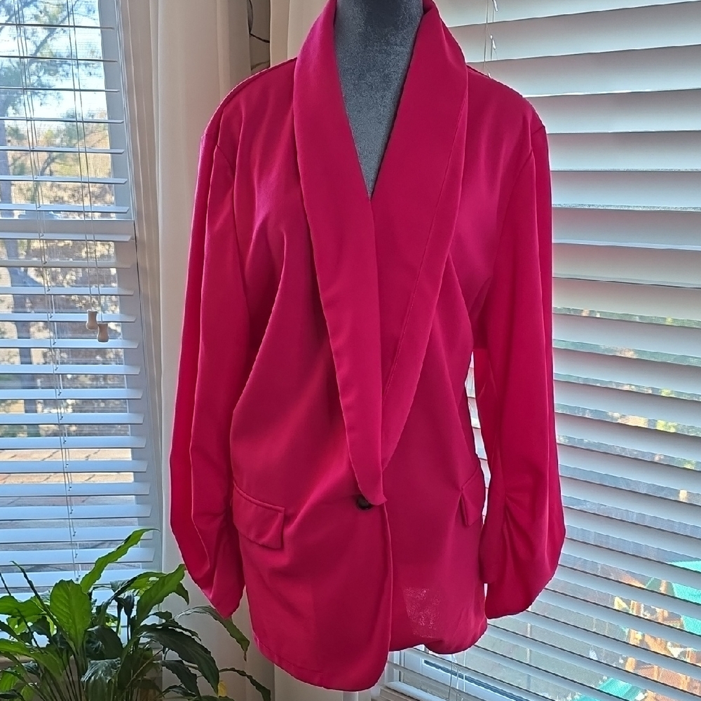 Women's Pink Blazer